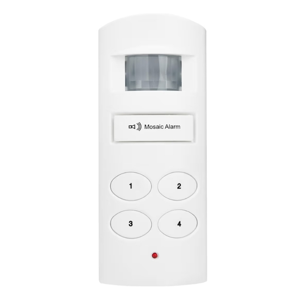 White Motion Sensor Alarm